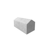 Blocco Lego in cemento con forma di tetto, 160x80x40 cm