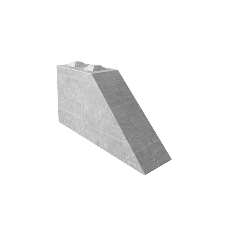 Mega Concrete Block 160x40x80 cm with slope