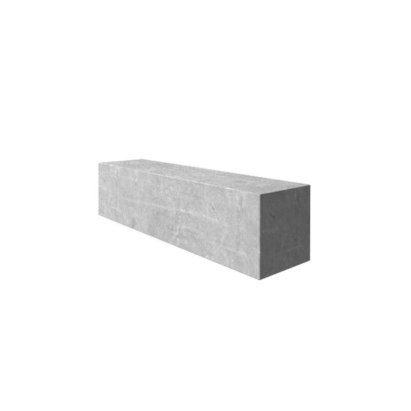Blocco di cemento parte superiore piatta 160x40x40 cm