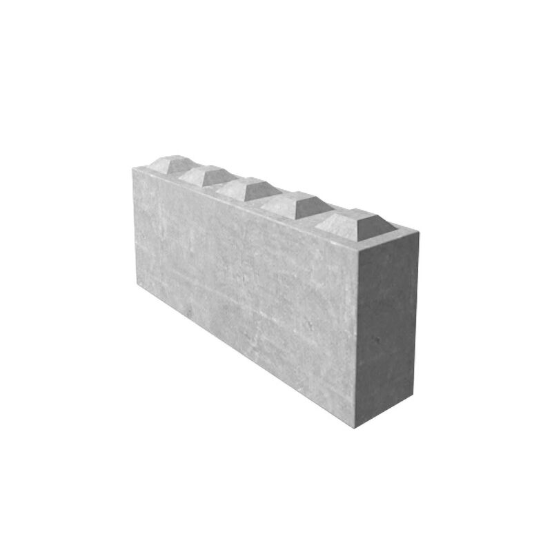 Stapelbare betonblokken 150x30x60 cm