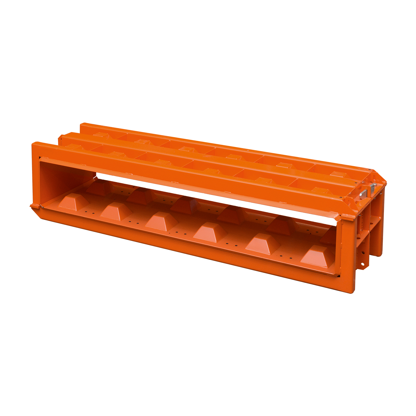 Oranje betonblokmal 180x60x30 cm