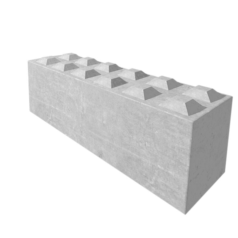 Concrete block 240x80x80 cm