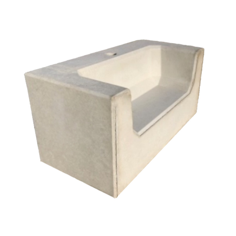 Concrete block sofa, 160x80x80 cm