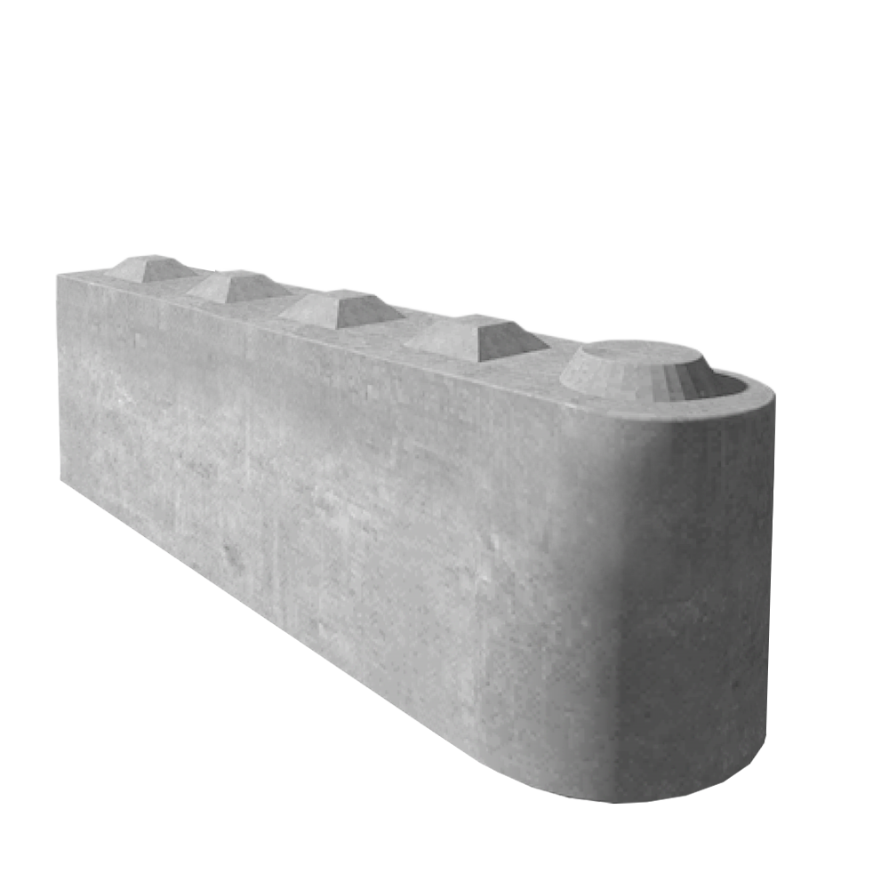 Round hot sale concrete blocks