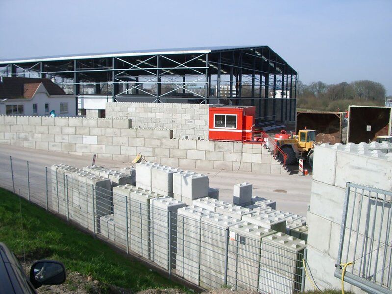 Betonblock constructiewanden voor robuuste bouwprojecten