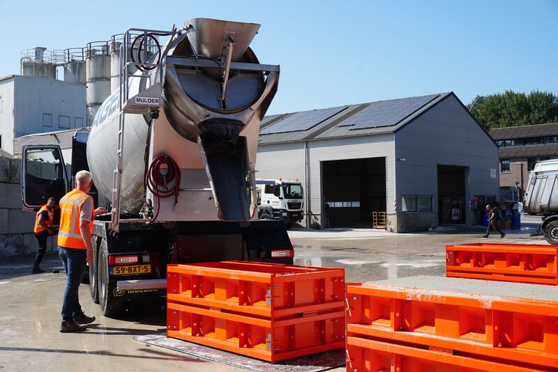 Wat doe jij met restbeton? Hagen Beton maakt er een verkoopbaar product van